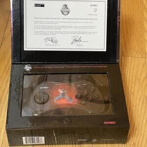 Akuma XBOX Street Fighter 15th Anniversary Controller Nubytech New OPEN BOX